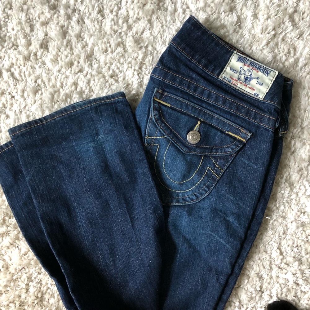 True Religion Bootcut denim, like new